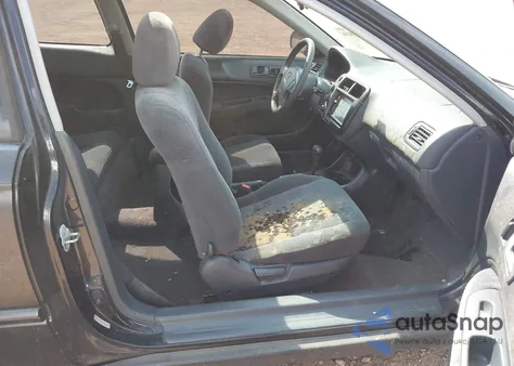 2000 Honda Civic Ex z USA, uszkodzony, nr VIN 1HGEJ8245YL065925